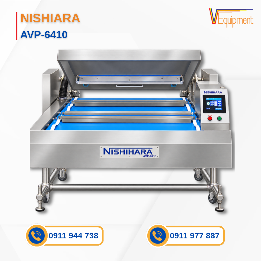 Máy hút chân không băng tải Nishihara AVP-6410
