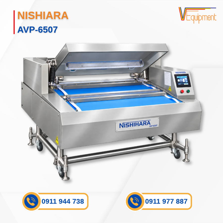 Máy hút chân không băng tải Nishihara AVP-6507