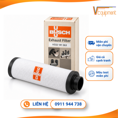 Lọc Tách Dầu Busch V532 141 263 ATEX Chính Hãng
