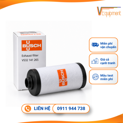 Lọc Tách Dầu Busch V532 141 265 ATEX Chính Hãng
