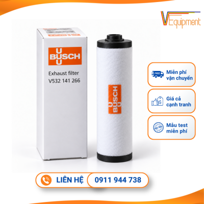 Lọc Tách Dầu Busch V532 141 266 ATEX Chính Hãng